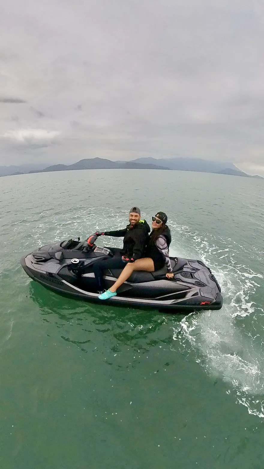 Original jet ski photo that generated Hold On, Breathe